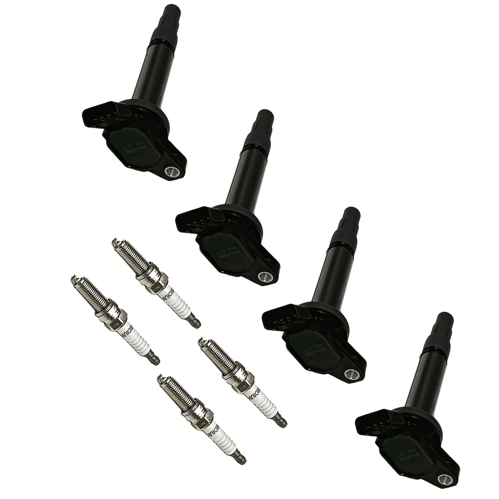 4X Ignition Coil & Iridium Spark Plug for Toyota Corolla Prius V (2011–2018) UF596