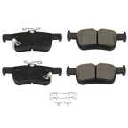 Set of 4 Ceramic Brake Pads for Honda Civic (2020–2022), Accord Si LX EX (2018–2022)