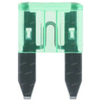 Pack of 100 Mini-Blade Fuses 30A Green
