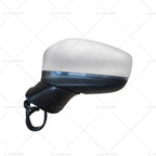 Silver Door Mirror for Mazda CX-5 (2017–Present) With BlindSpot 9 Wires