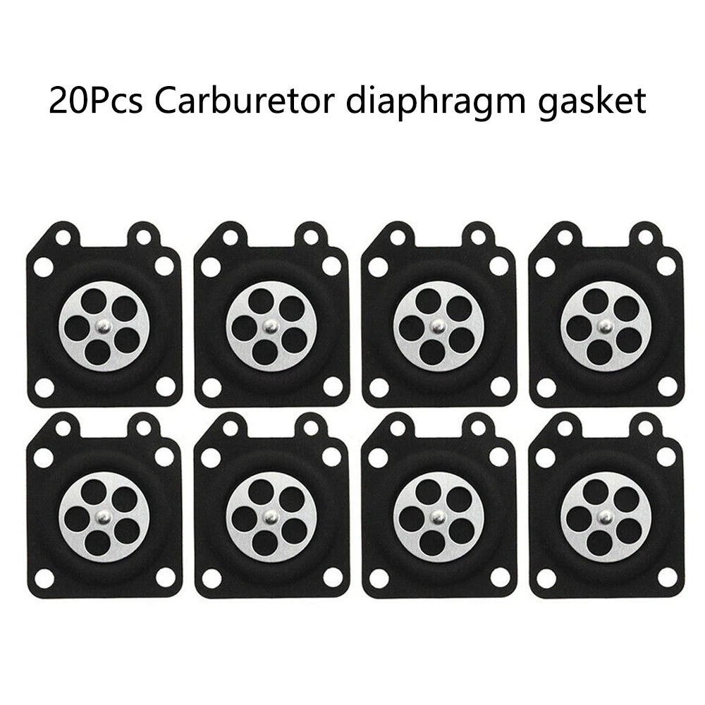 20Pc Carburetor Metering Diaphragm for Walbro 95-526-9, 95-526