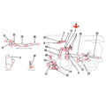 Combine Grain Tank Unloader Belt for Massey Ferguson 750 (833873M1)