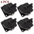 Set of 4 Carburetor Float Bowl Chambers for OMC Johnson Evinrude (433000, 0433000, 766418)