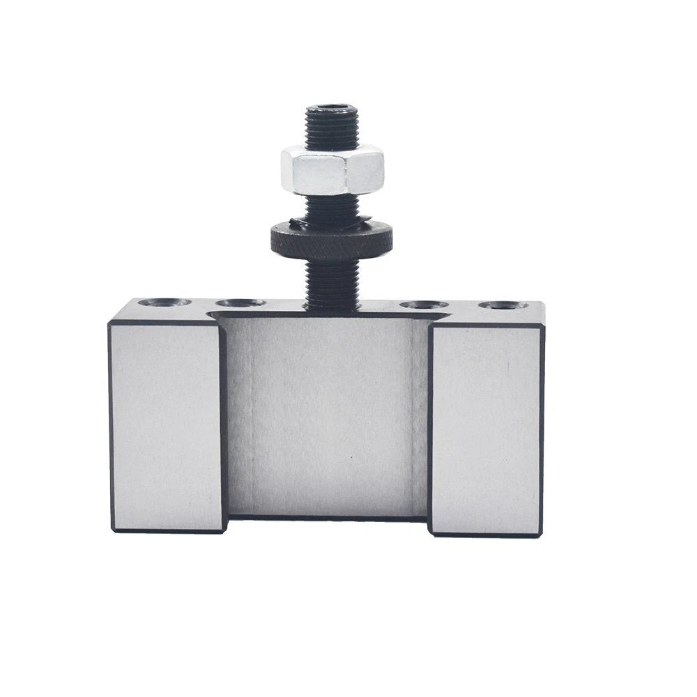 Set of 2 Quick Change Tool Post Boring Turning Holders for Lathe (6-12")