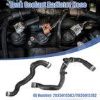 Set of 1 Heater Hose Radiator Tank Pipe for Mercedes-Benz C230 (2001–2007)