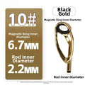 Fishing Rod Tip Top Guide Ring for Anglers (Stainless Steel)