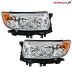 Set of 2 Halogen Headlights for Subaru Forester (2006–2008)