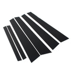 Set of 6 Door Window Pillar Post Trim Covers for BMW 5 Series E60 (2004–2010)