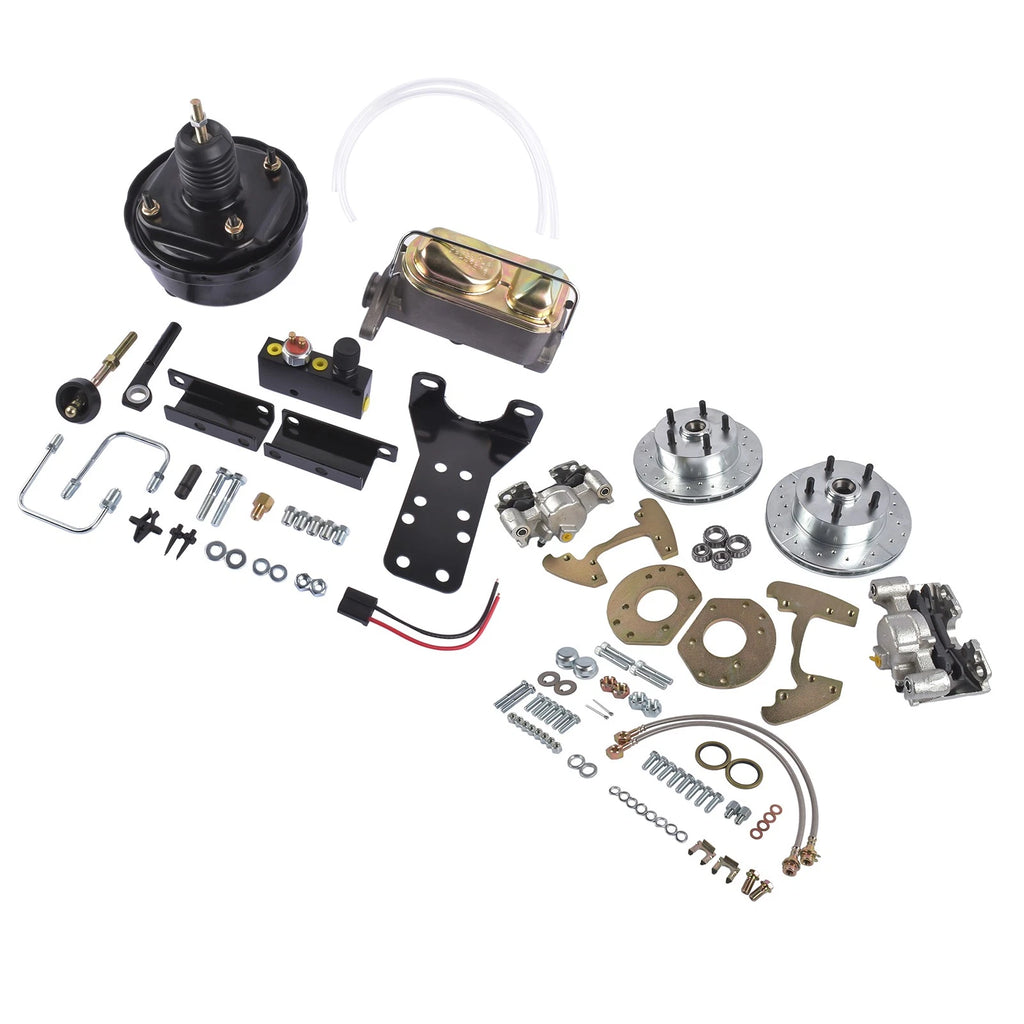 Front Power Disc Brake Conversion Kit for Ford Mustang (1964-1966)