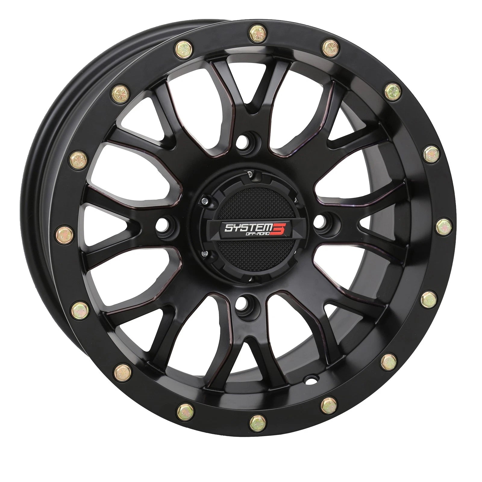 System 3 ST3 15x7 ATV/UTV Wheel for Can-Am Maverick & Honda Pioneer (–)