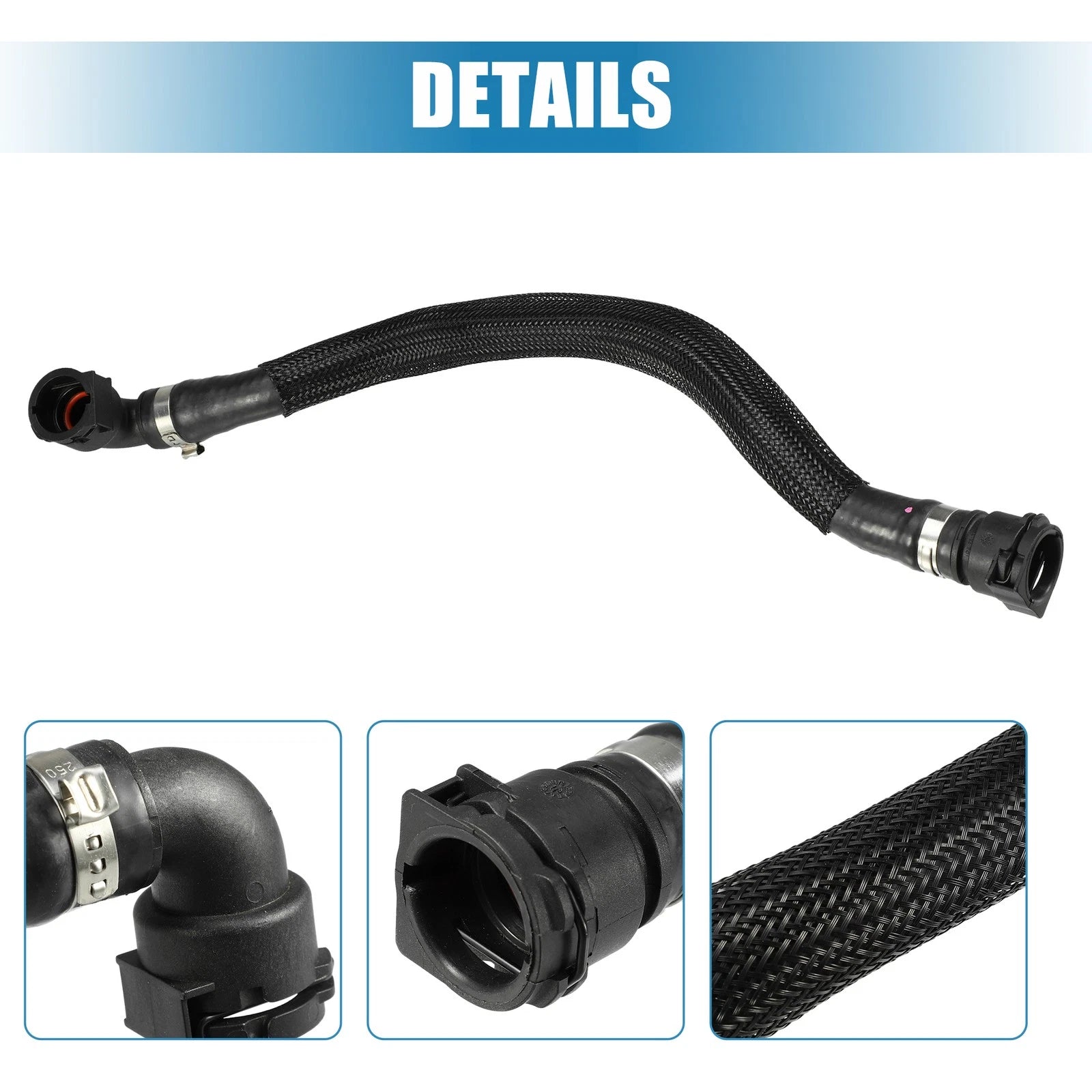 Radiator Coolant Hose for BMW X5 4.8i (2007–2008) No. 17127536232