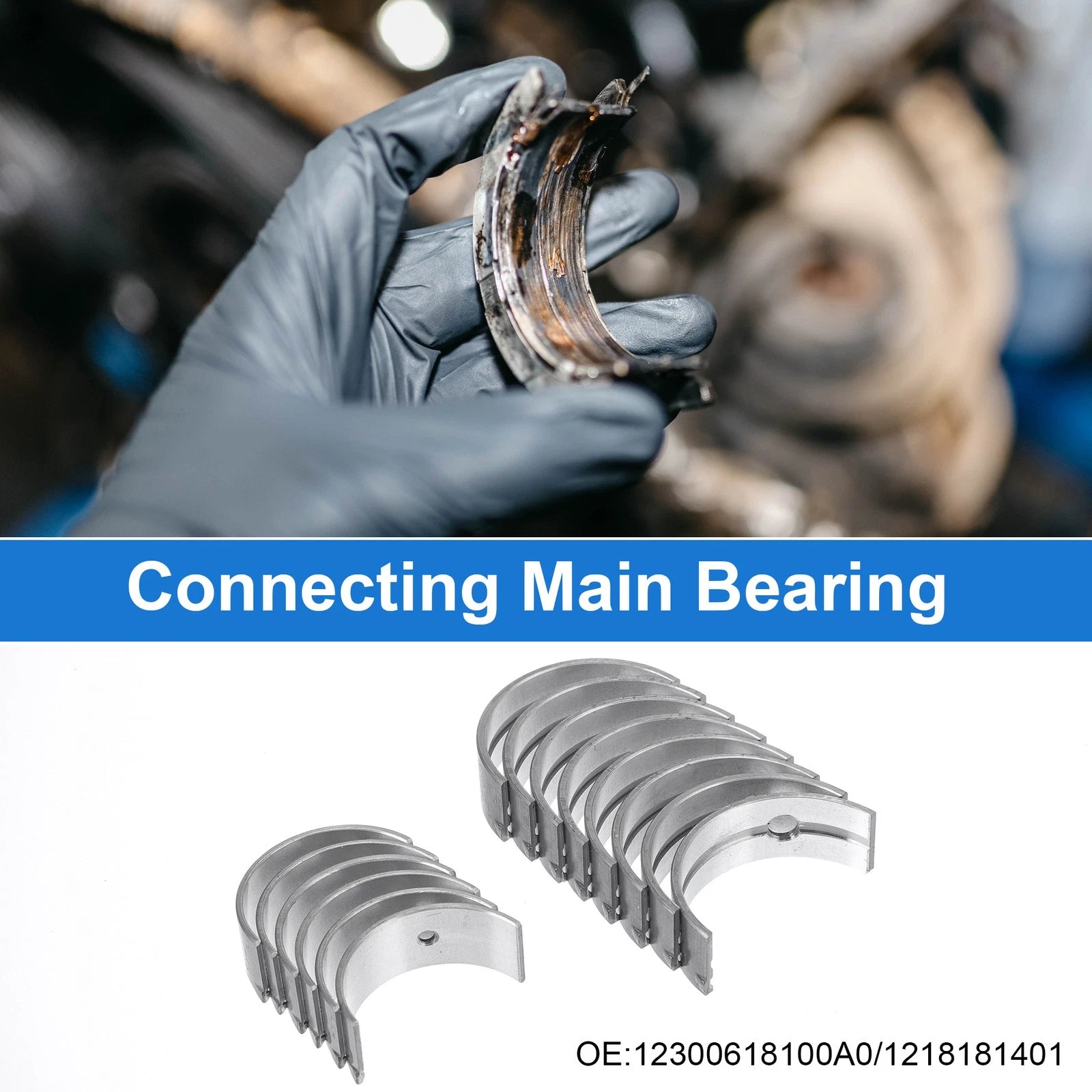 Main Bearing Connecting Rod Bearing Kit No.12300618100A0 for Suzuki Carry (1979–2023)