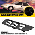 Driver Side Window Switch Bezel Panel Cover for Toyota Corolla (1998–2002)