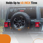Spare Tire Carrier Steel for Jeep Wrangler JK JKU Unlimited (2007–2018)