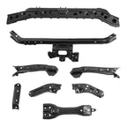 Set of 2 Steel Front Radiator Support Tie Bars for Nissan Sentra (2013–2019) #F25113SHMA