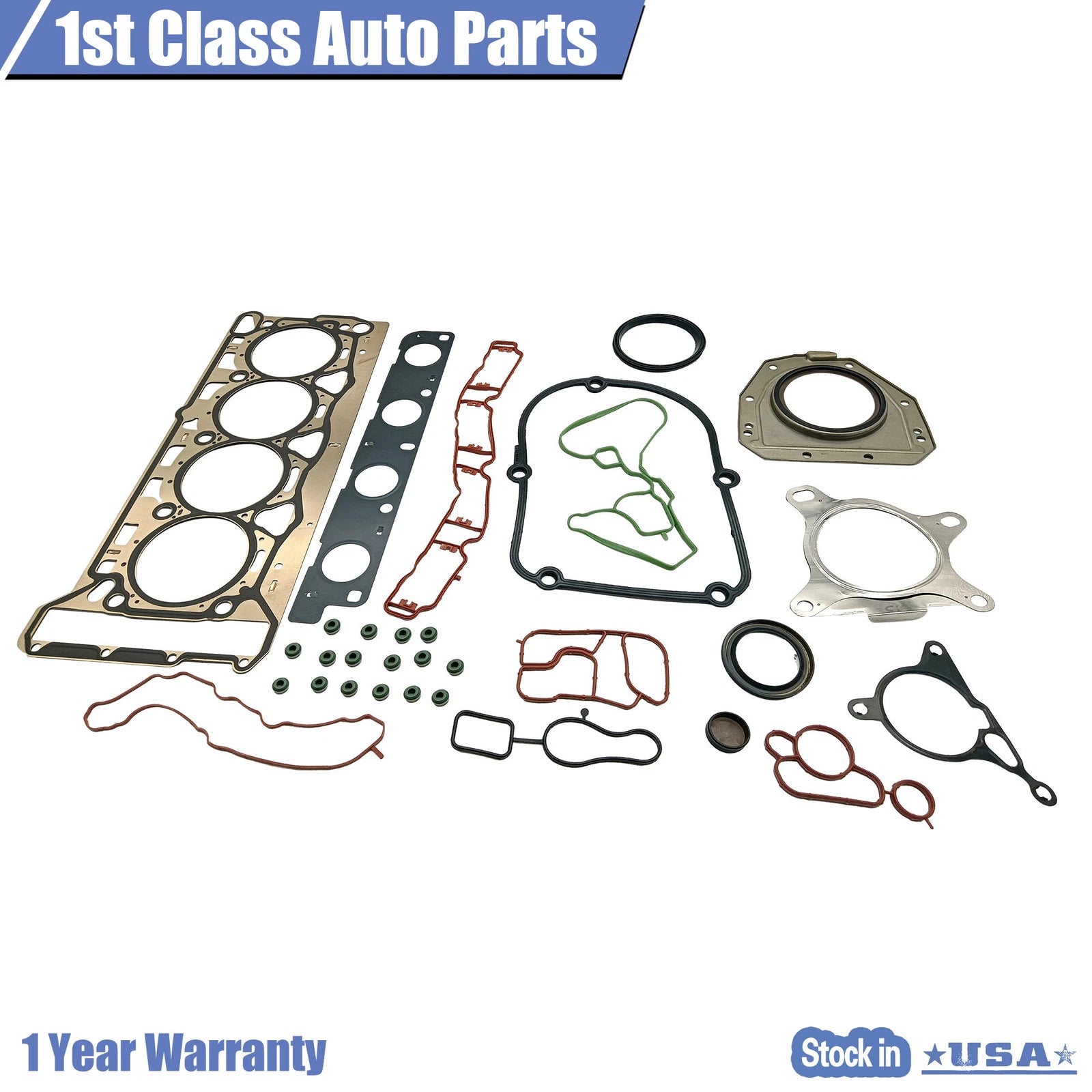Head Gasket Set for Audi Q3 A5 Quattro Volkswagen 2.0L (2008–2018)