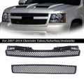 Front Bumper Grille for Tahoe/Suburban/Avalanche (2007–2014) Black Plastic
