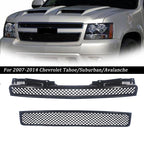 Front Bumper Grille for Tahoe/Suburban/Avalanche (2007–2014) Black Plastic