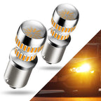 AUXITO 1156 7506 BA15S LED Front Turn Signal Light Bulbs for