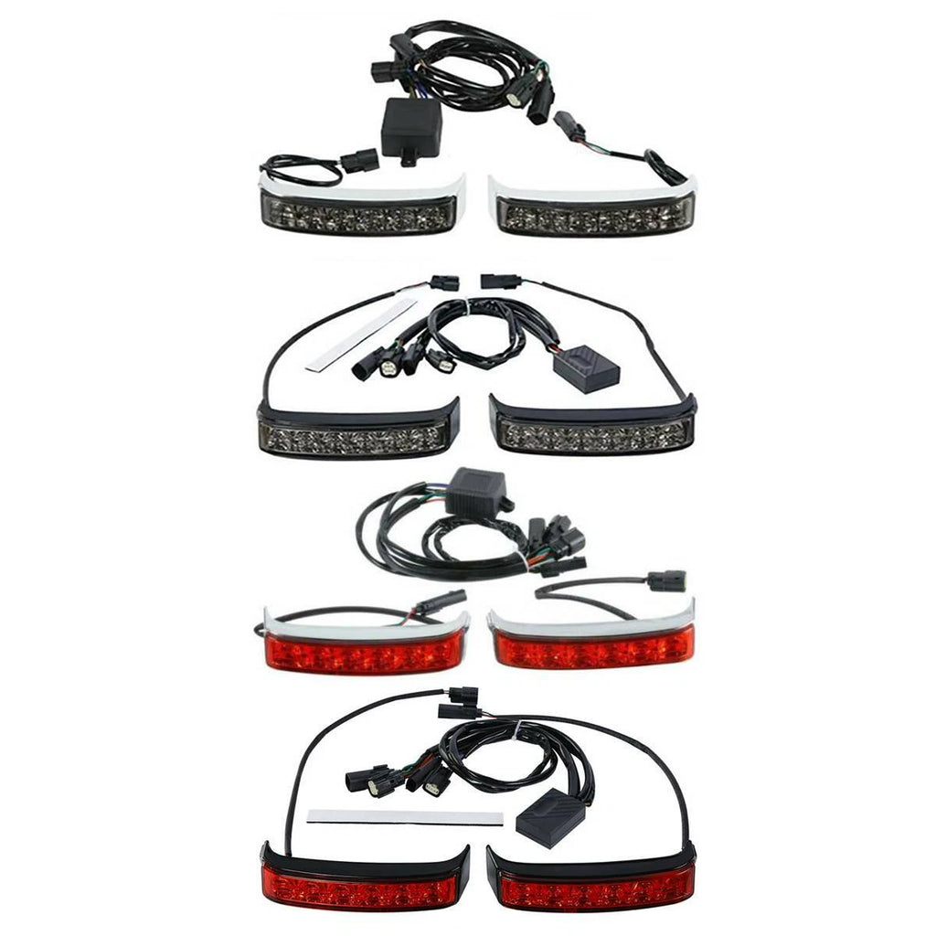 LED Saddlebag Run Brake Turn Light for Harley Touring Road King (2014–2023)
