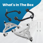 Front Upper & Lower Control Arm Kit for Ford F-150 Mark LT (2004–2008)