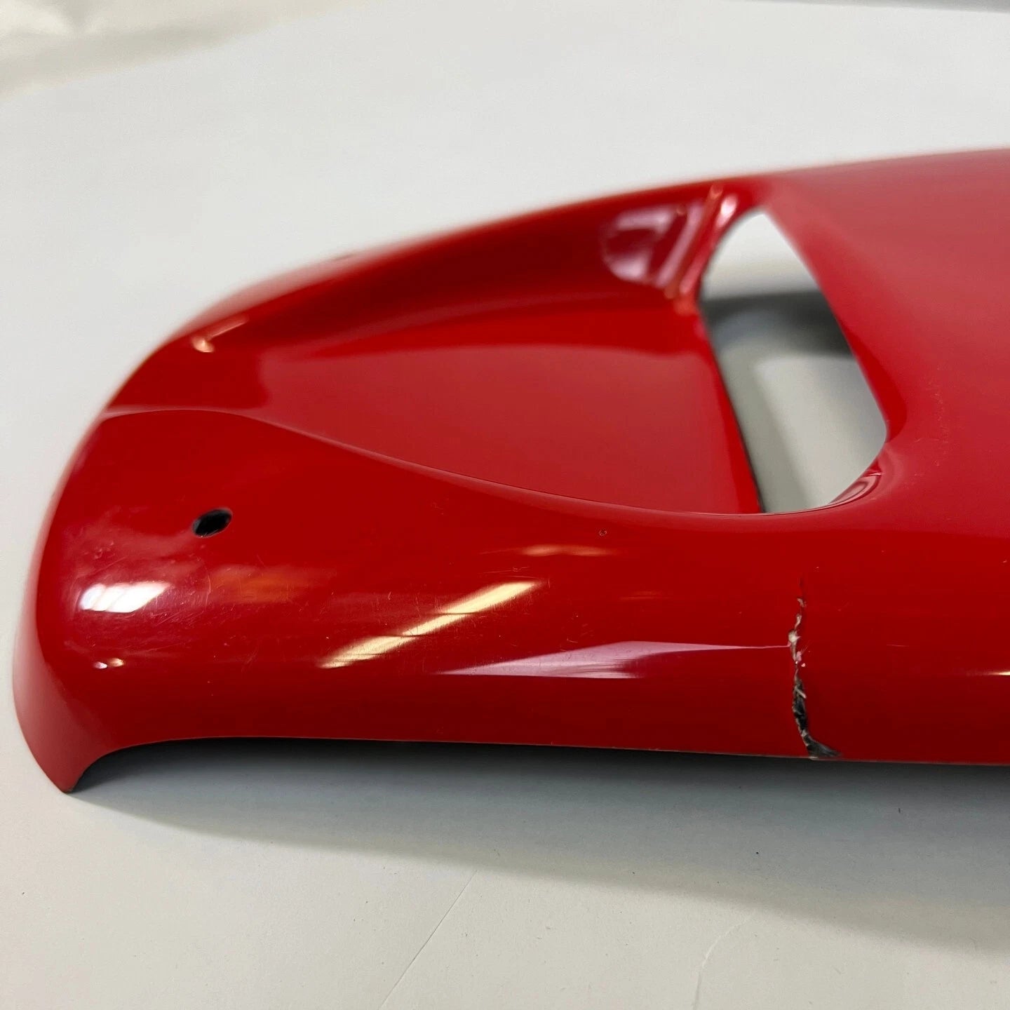 Quad Tech Carbon Fiber Hood Scoop Cover for Honda TRX250R (1986–1989)