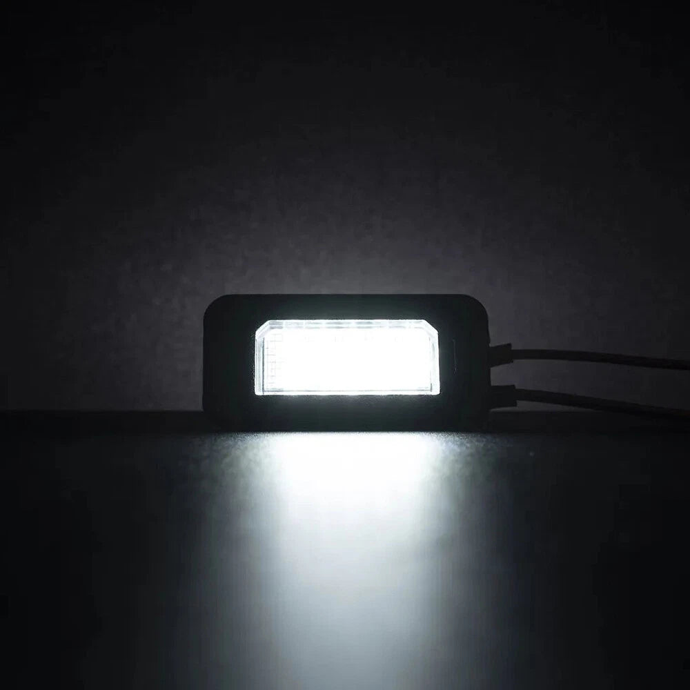 2X LED License Plate Light for Alfa Romeo Giulia Stelvio (2016–2022)