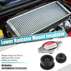 Set of 2 Radiator Mount Insulators for Honda Accord (No. 74172SM4970/74173SJ4000)