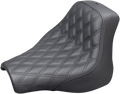 SADDLEMEN Renegade Solo Seat for FXFB (2018–2019) - Lattice Stitched - Black