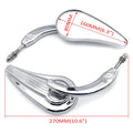 Chrome Side Mirrors for Harley Street 500 750 (2014–2020)