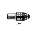 Bay15D Red Flashing Strobe LED Brake Tail Light for 2015-2019 Models