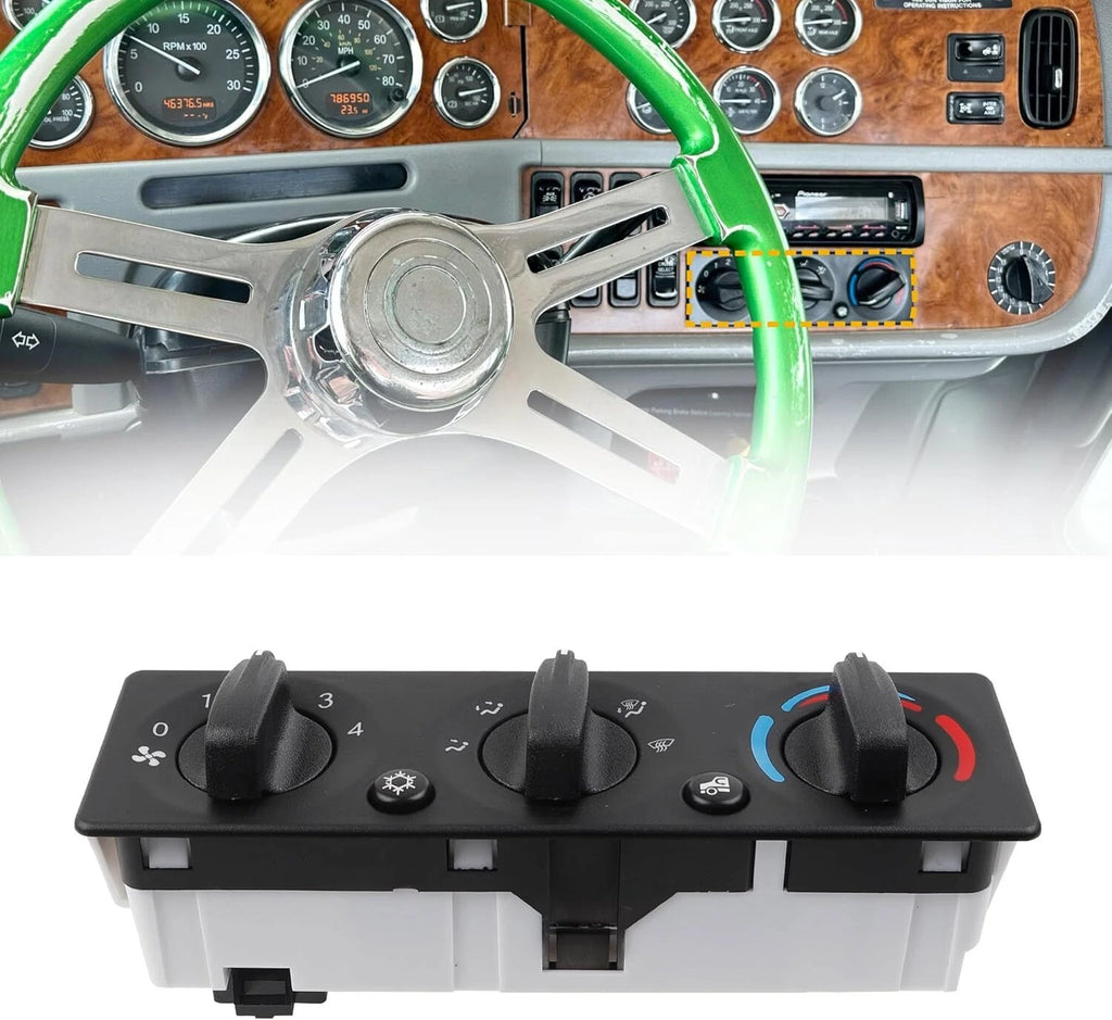A/C Climate Control Module Panel Q21-6119 for Peterbilt Truck