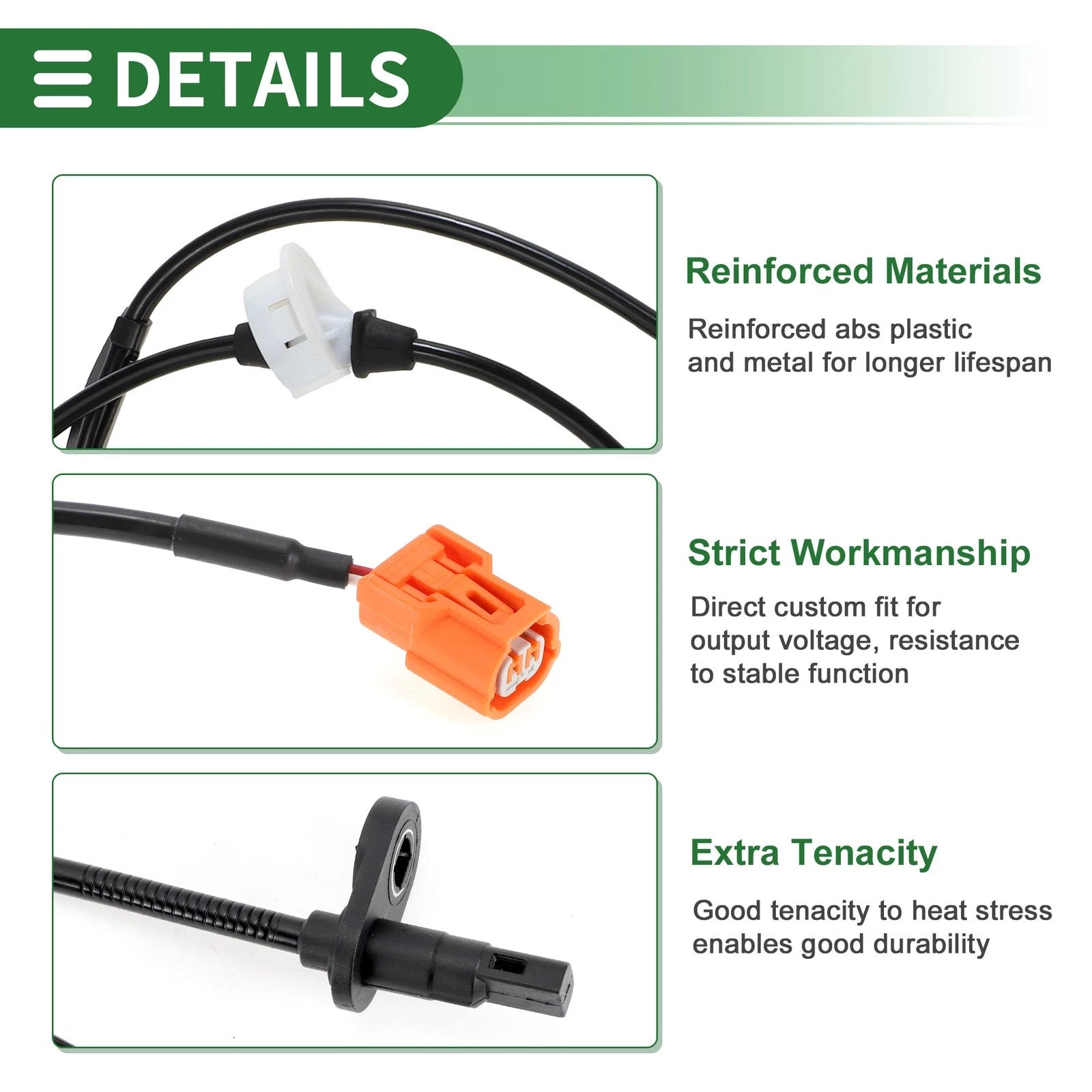 ABS Wheel Speed Sensor for Honda Accord (2006–2007) ABS No. 57455SDAA11