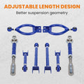 Adjustable Front Tension Rod Rear Camber Toe Traction Arms for Nissan 300ZX (1984–1996)