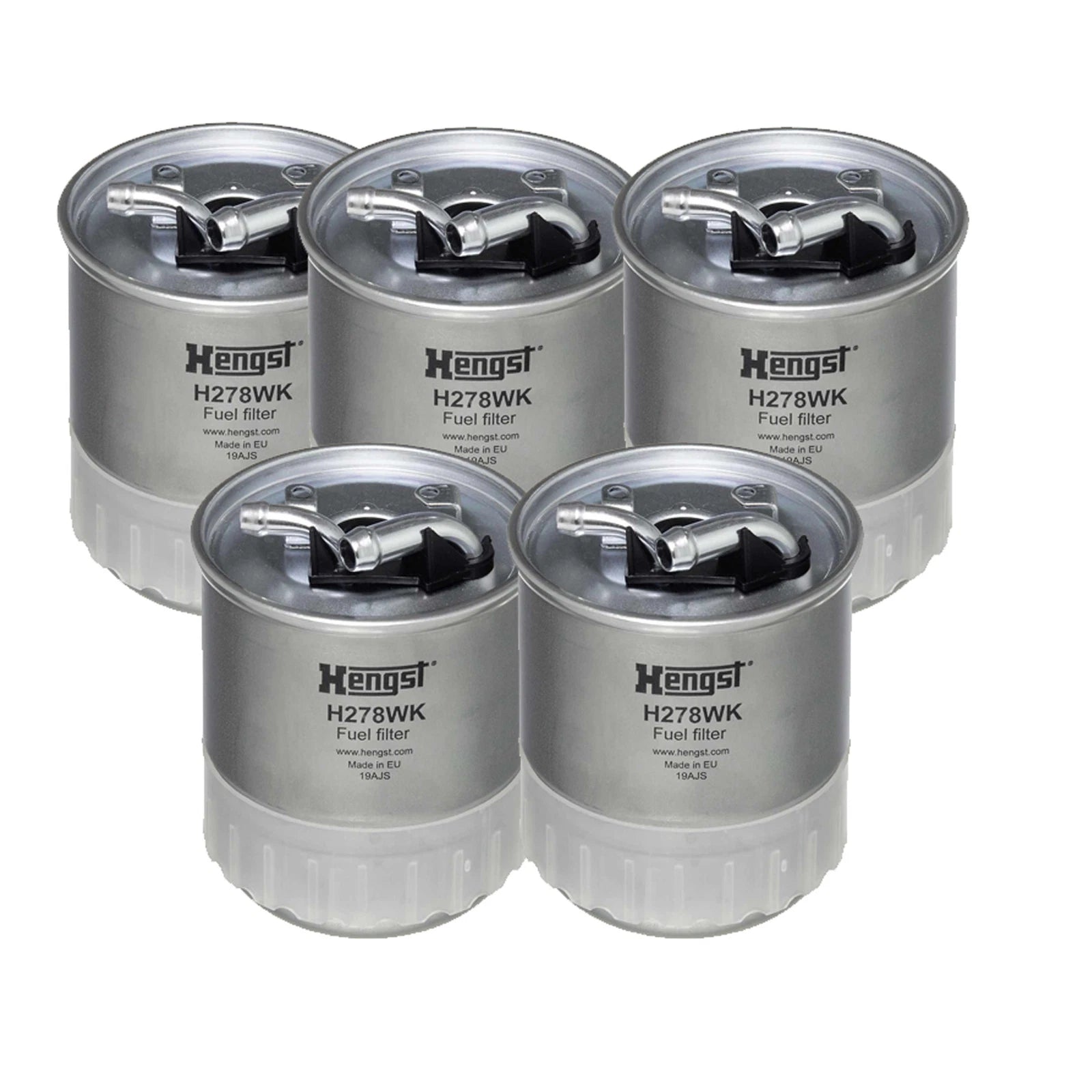 Set of 5 Fuel Filters for Dodge Sprinter 2500 3500, Mercedes W211
