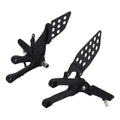 Set of 2 Rider Driver Footpegs Footrest Bracket for Honda CBR1000RR (2004–2007)