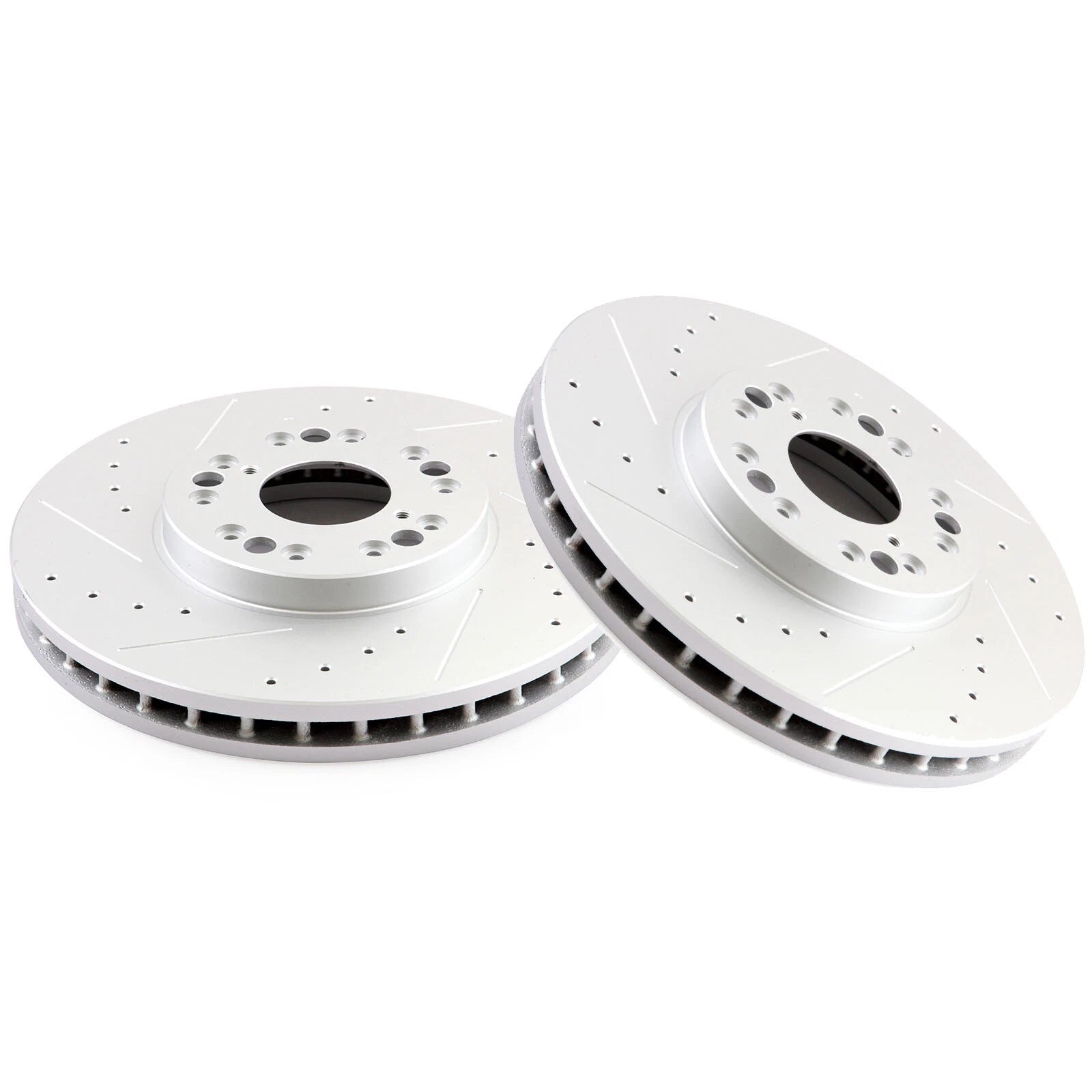 Drilled & Slotted Front Brake Rotors for Lexus IS300 GS430 GS300 (2001–2005)