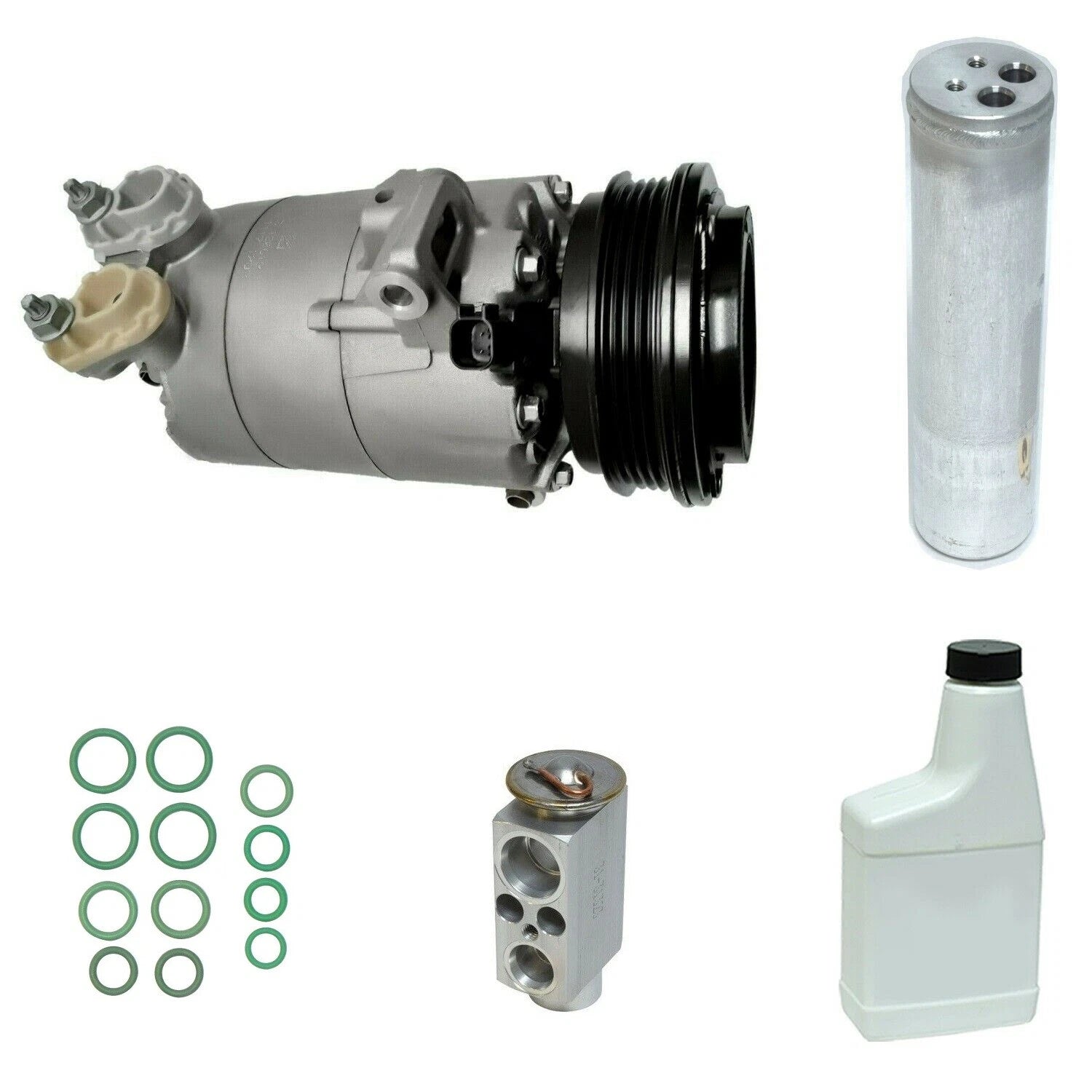AC Compressor Kit Replacement for Nissan Navara D40 (2005-2015)