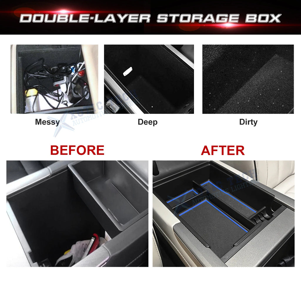 Armrest Insert Storage Organizer for Hyundai Palisade (2020-2022)