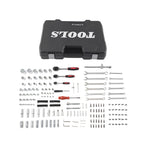 216PCS Ratchet Socket Set for Universal Use (1/4, 3/8, 1/2 Drive)