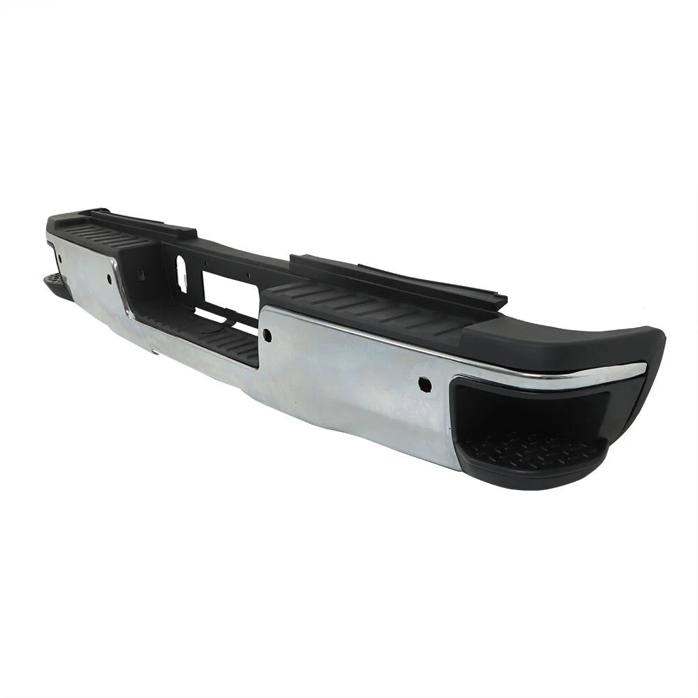 Rear Bumper Assembly with Sensor Hole for Silverado Sierra 2500HD 3500HD (2015-2019)