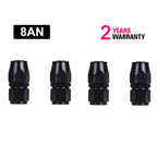 4Pcs 8AN Straight Swivel Hose End Fitting for CPE Oil Fuel Line (Fits Various)