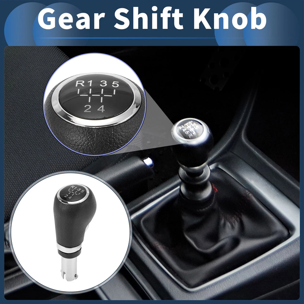 5 Speed Manual Gear Shift Knob for Chevrolet Trax (2013–2020) Plastic Leather