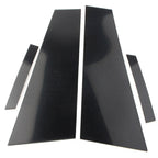 4 Pcs Door Trim Pillar Post Black Covers for MERCEDES CLS C219 (2006-2011)