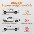 Rear Under Seat Storage Cargo Box for Ford F150 Supercrew Cab (2015–2023)