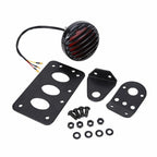 LED Tail Brake Light Mount Side License Plate Bracket for Honda Motorcycle