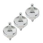3 x A/C Heater Control Knobs for Peterbilt 330 335 357 367 375 378 379 384 386