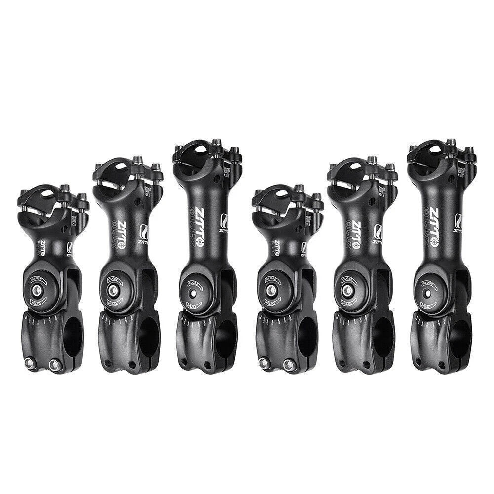 Adjustable Handlebar Stem for ZTTO Road MTB Bicycle (60° 31.8mm, 90/110/130mm)