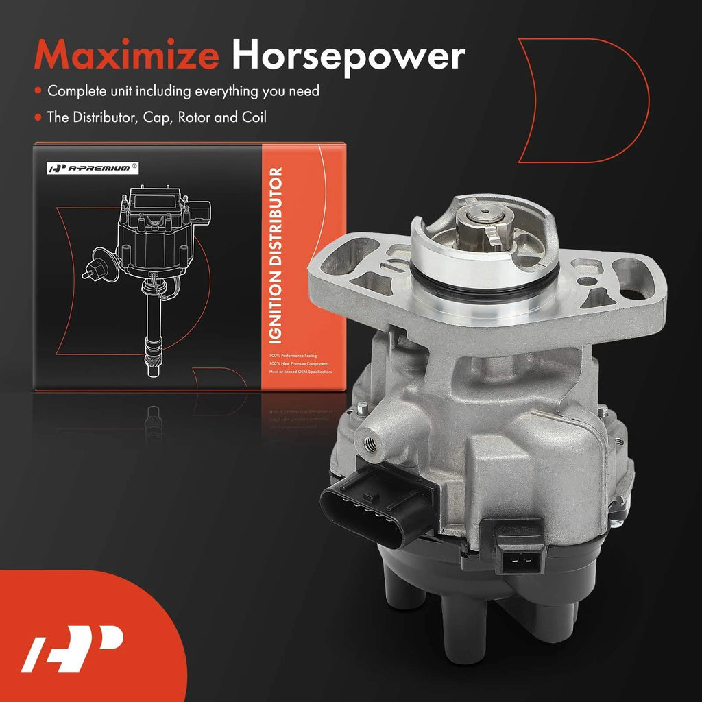 Ignition Distributor with Cap & Rotor for Mitsubishi Mirage (1993-1996)