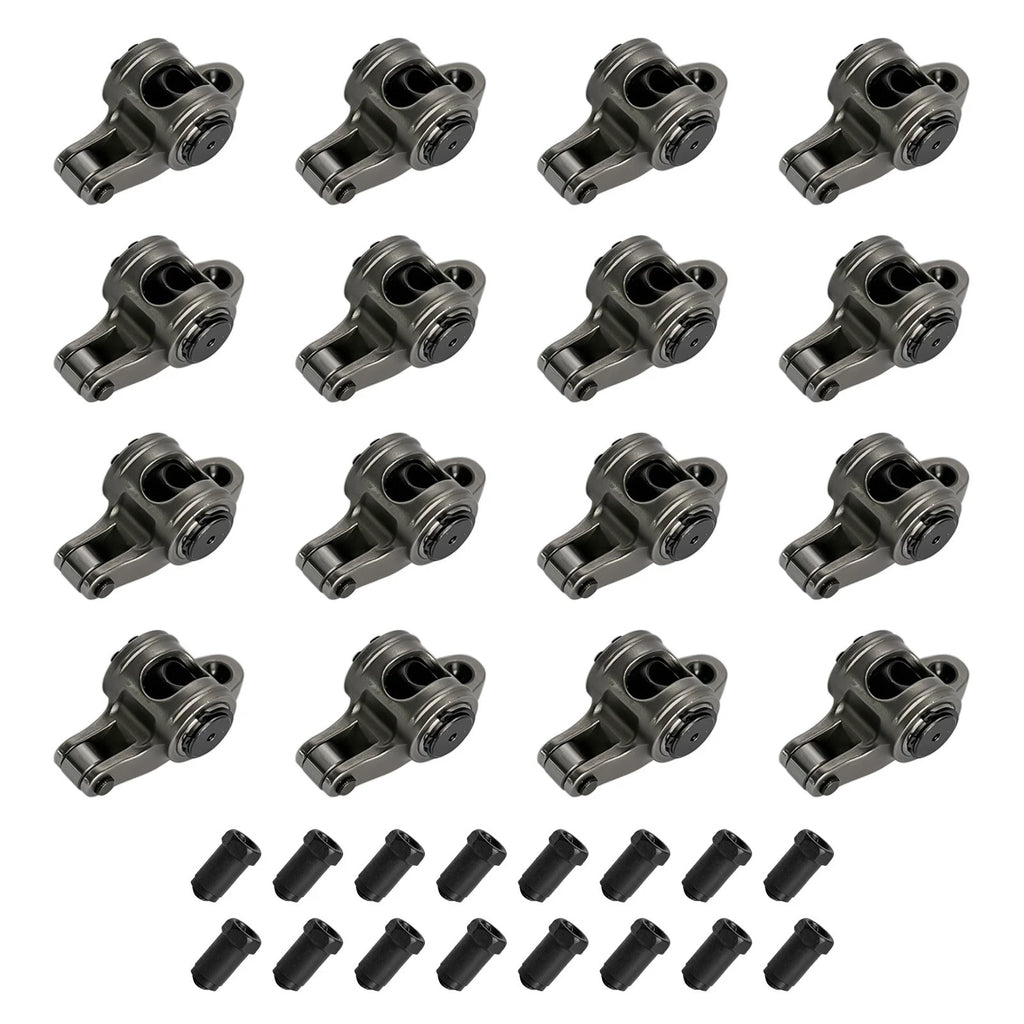 Set of 16 Roller Rocker Arms for Chevy SBC 302 350